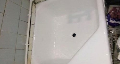 Обновление душевого поддона акрилом | Малино